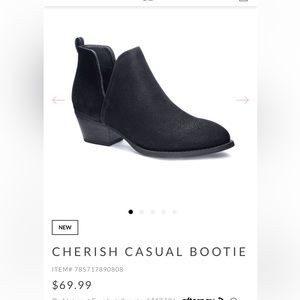Cherish casual suede bootie